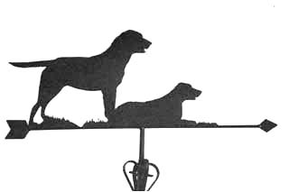 Labradors weathervane